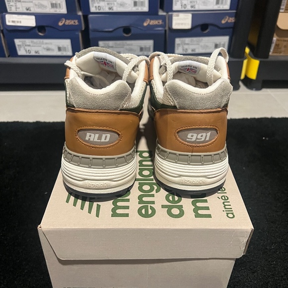 Aime Leon Dore x New Balance 991 Made in England 'Tan' sz 9.5 - Picture 4 of 6
